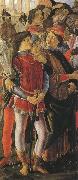 Sandro Botticelli Adoation of the Magi (mk36) oil on canvas